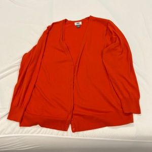 Orange Old Navy Cardigan